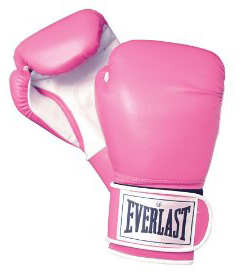 pink boxing gloves