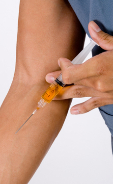 Anabolic steroid injection problems