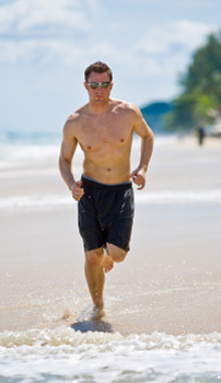 beach sprints are great, but you must start them gradually