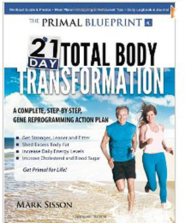 beach sprints are part of the primal blueprint 21 day body transformation