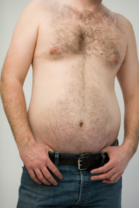 getting a fat belly is a shock but keeping one is misery