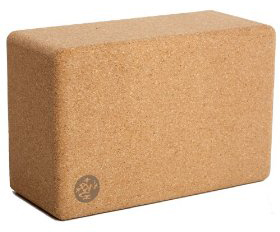 a great cork yoga block is made by manduka and can enhance your home yoga workout