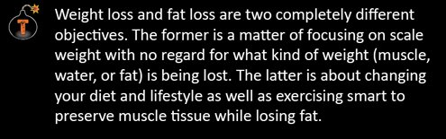 Excerpt from The Dark Side Of Fat Loss.